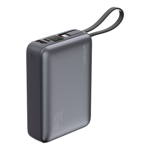 4smarts 541409 Powerbank Lithium Polymer (LiPo) 20000 mAh Grau