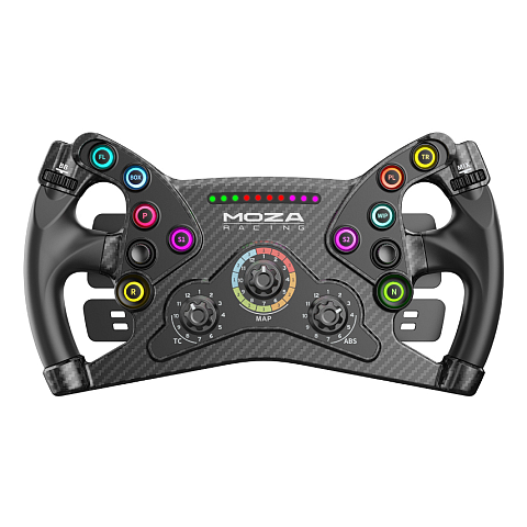 Moza Racing RS047 Gaming-Controller Schwarz Steuerrad PC