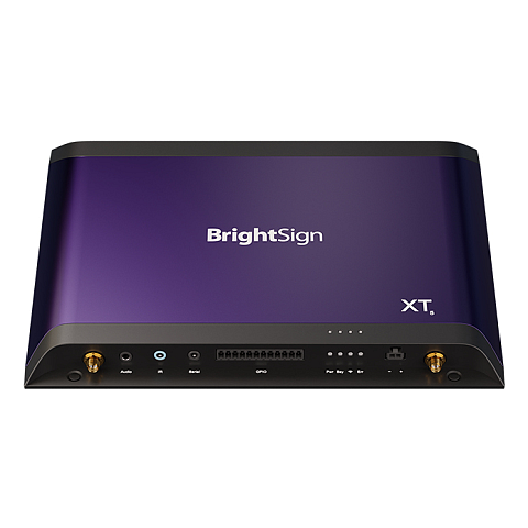 BrightSign XT1145 Digitaler Mediaplayer Schwarz, Violett 8K Ultra HD