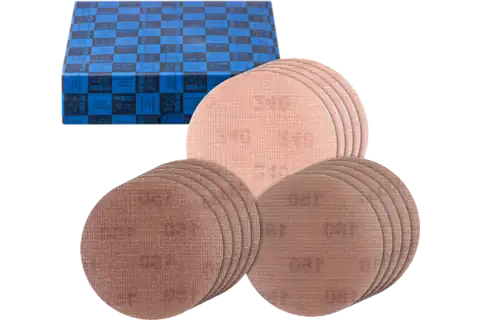 PFERD Hook and loop-backed abrasive disc set net 1 Stück(e)