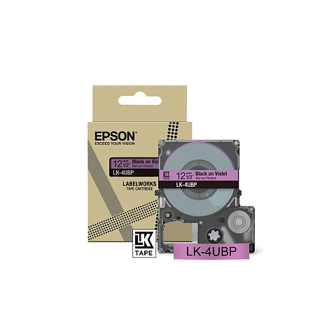 Epson LK-4UBP Schwarz, Violett
