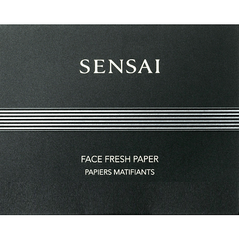 Sensai Face Fresh Paper 100 Blätter Beige Matte