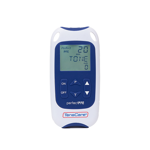 TensCare Perfect PFE Elektrischer Muskelstimulator Aufkleberplatte Blau, Weiß