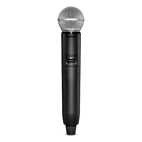 Shure GLXD2+/SM58=-Z4 Kabelloser Mikrofonsender Handsender