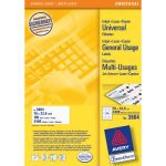 Avery Universal Labels, White 70x33,8mm selbstklebendes Etikett 2400 Stück(e)