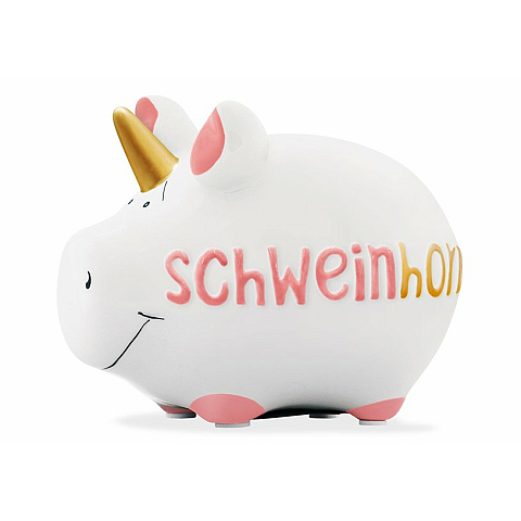 G. Wurm 10027113 Spardose Weiß Keramik 3 Stück(e)