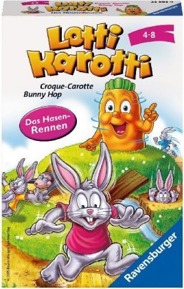 23.393 Lotti Karotti - Croque-Carotte - Banny Hop / Das Hasen-Rennen. 2-4 Spieler