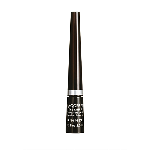 Rimmel Exaggerate Liquid Eyeliner 2,5 ml Flüssigkeit 001 Black