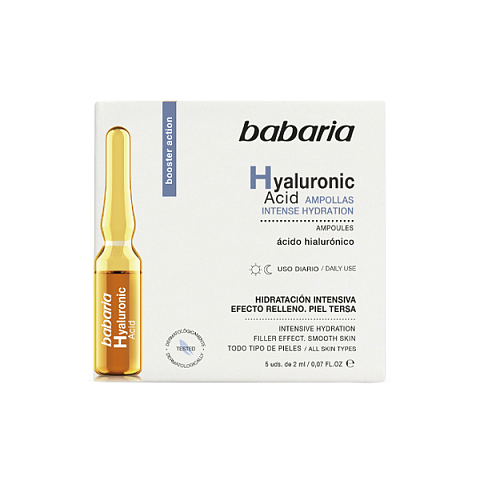 Babaria Hyaluronic acid vials Gesichtsserum 10 ml Frauen