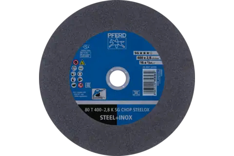 PFERD Cut-off wheels for chopsaws (CHOPSAW) SG CHOP STEELOX 10 Stück(e)