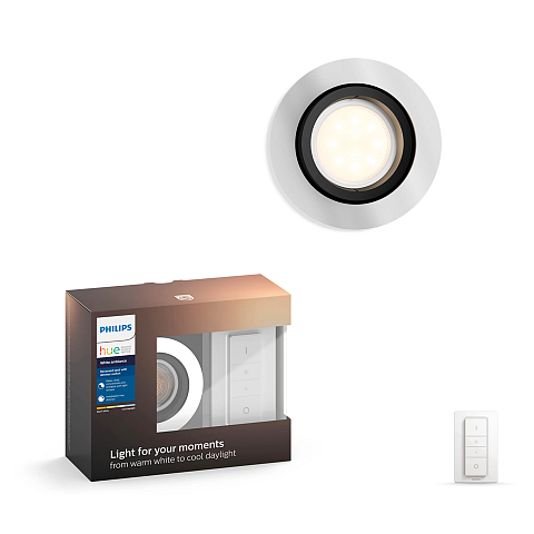 Philips Hue White ambience Milliskin Einbauspot