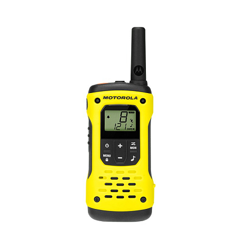 Motorola Talkabout T92 H2O Funksprechgerät 16 Kanäle 446.00625 - 446.19375 MHz Schwarz, Gelb
