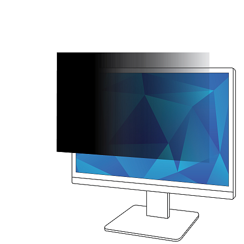 3M Blickschutzfilter für 18.5in Monitor, 16:9, PF185W9B