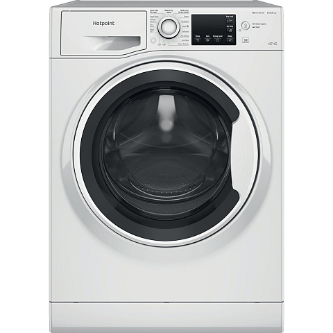 Hotpoint NDB 8635 W UK Waschtrockner Freistehend Frontlader Weiß