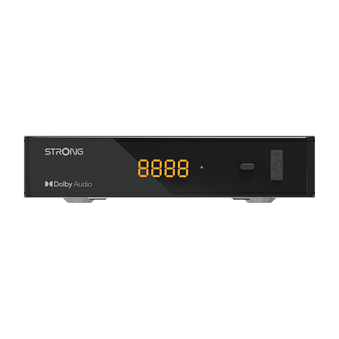 Strong SRT 7030 TV Set-Top-Box Satellit HD Schwarz