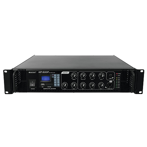 Omnitronic 80709650 Audioverstärker Leistung/Phase Schwarz