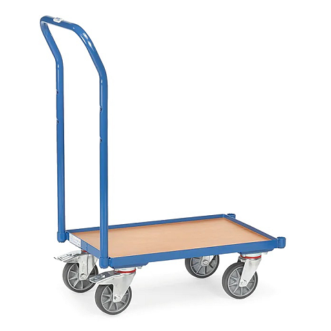 fetra 135810 Bollerwagen Sperrholz, Stahl Transportwagen