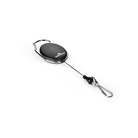 Durable BADGE REEL WITH SNAP HOOK Namensschild mit Jojo Schwarz 1 Stück(e)
