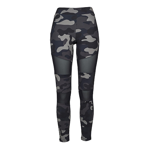 Urban Classics TB1939-00840-0060 Weiblich Schwarz, Camouflage Elastan, Polyester