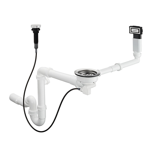 Hansgrohe 43937000 Geruchverschluss für Bad & Dusche Badefallen