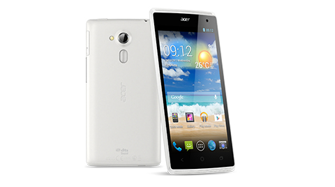 Acer Liquid Z5 Duo 12,7 cm (5") Dual-SIM Android 4.2.2 3G Micro-USB A 0,5 GB 4 GB Weiß