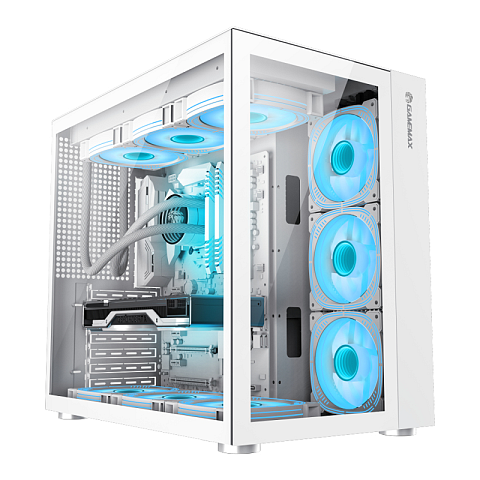 GameMax Infinity WH Midi Tower Weiß
