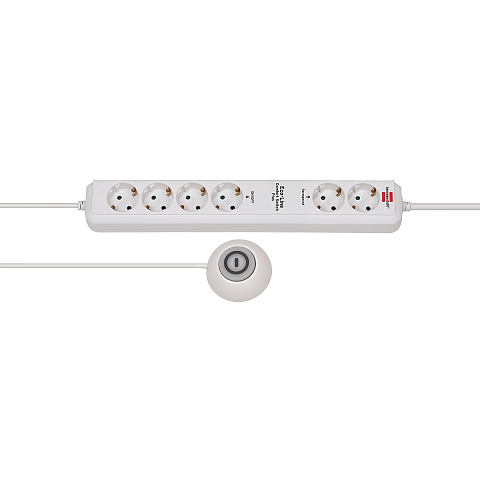Brennenstuhl EL CSP 24 DE 3676 Weiß 6 AC-Ausgänge 230 V 1,2 m