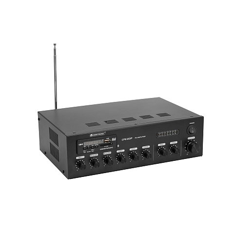 Omnitronic 80709606 Audioverstärker Leistung/Phase Schwarz