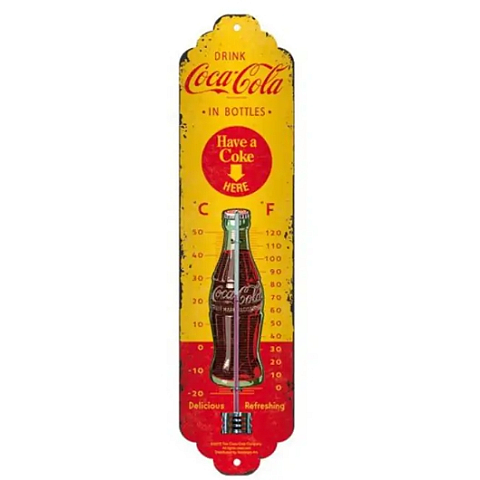 Nostalgic Art 80311 Flüssigkeitsumgebungs-Thermometer Drinnen