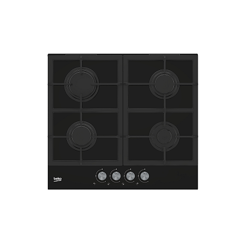 Beko HILG 642C5 SB Schwarz Integriert 60 cm Gaskochfeld 4 Zone(n)
