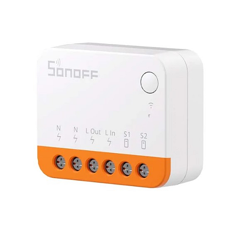 Sonoff MINIR4 Smart Home Beleuchtungssteuerung Kabellos Orange, Weiß