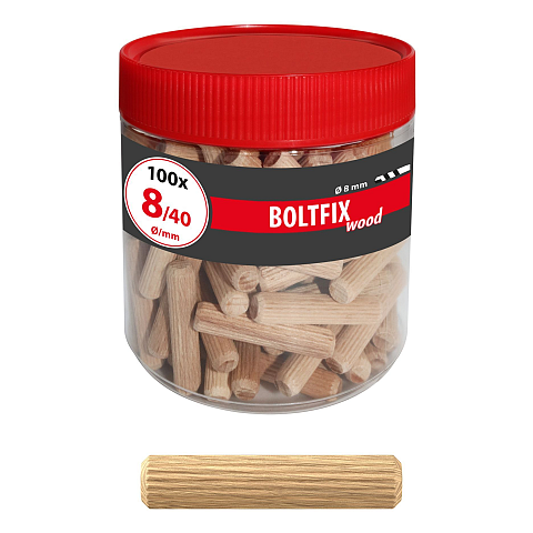 TOX Dübel 015200181 Dübel 80 Stück(e) Holz Rund