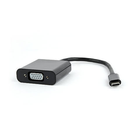 Gembird AB-CM-VGAF-01 USB-Grafikadapter 1920 x 1080 Pixel Schwarz