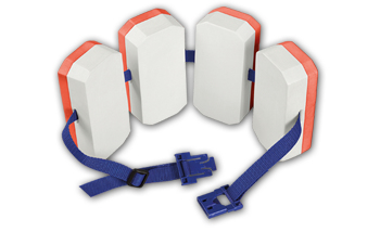 Bema 18009 Aufblasbares Spielzeug für Pool & Strand Orange, Weiß Einfarbig Ethylen-Vinylacetat-Schaum (EVA), Nylon Schwimmgürtel