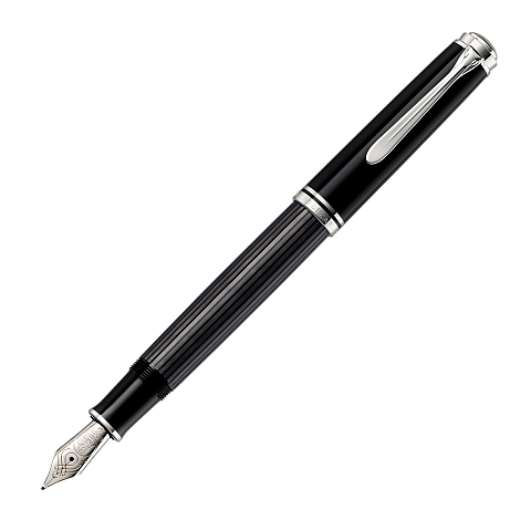 Pelikan M805 Füllfederhalter Integriertes Befüllsystem Anthrazit, Schwarz 1 Stück(e)