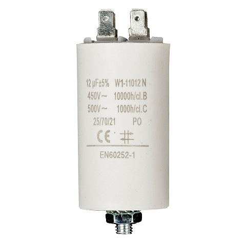 Fixapart W1-11010N Kondensator Weiß Fixed capacitor Zylindrische