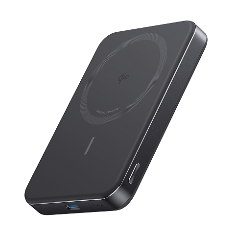 Anker A1664H11 Powerbank 10000 mAh Kabelloses Aufladen Schwarz