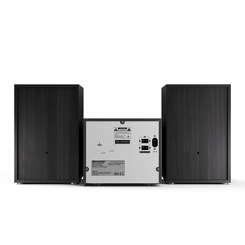 Sharp XL-B517D Heim-Audio-Mikrosystem 45 W Schwarz