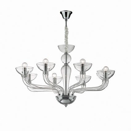 Ideal Lux CASANOVA SP8 Deckenbeleuchtung E14