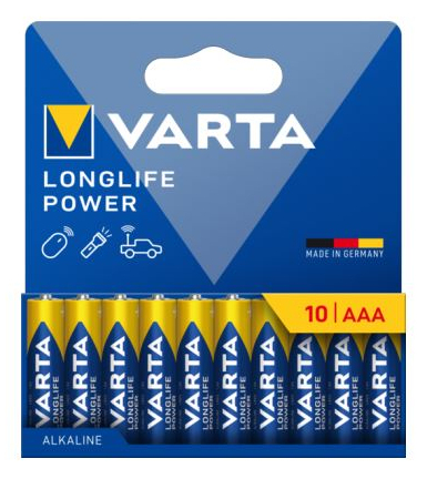 Varta 04903 121 761 Haushaltsbatterie Einwegbatterie AAA Alkali