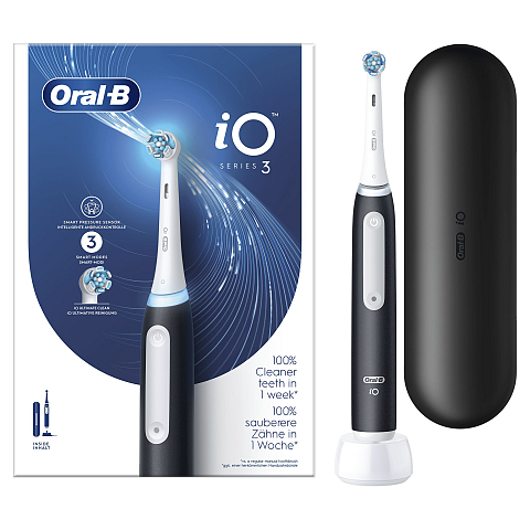 Oral-B 8006540731536 Elektrische Zahnbürste Erwachsener Rotierende-vibrierende Zahnbürste Schwarz, Weiß