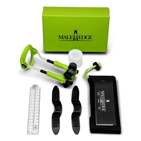 MaleEdge Extra Penisverlängerer Schwarz, Grün