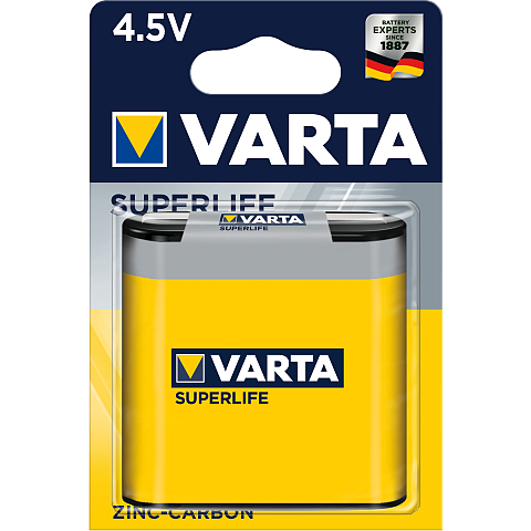 Varta SUPERLIFE 4.5 V 4.5V Zink-Karbon