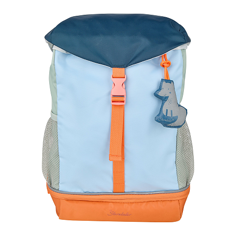 Sterntaler 9602535 Rucksack Blau, Grün, Orange, Dunkelblau Polyester, Polyethylen