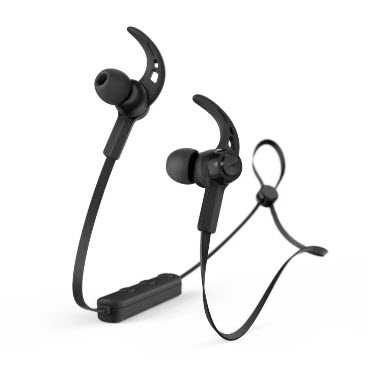 Hama Freedom Run II Kopfhörer Kabellos Ohrbügel Sport USB Typ-C Bluetooth Schwarz