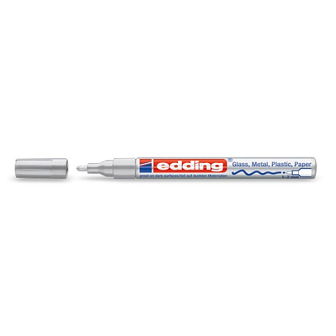 Edding 751 Silber 10 Stück(e)