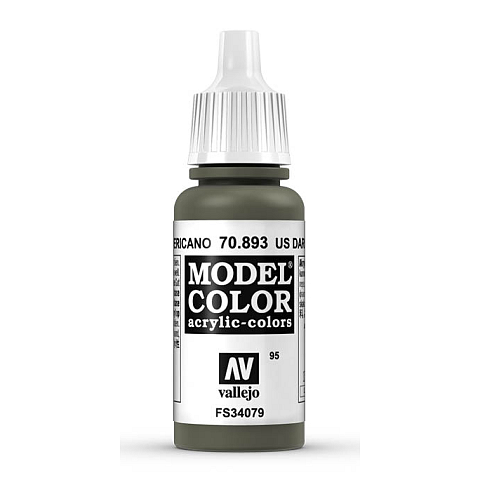 Vallejo 70.893 Acrylfarbe 17 ml Grün Flasche