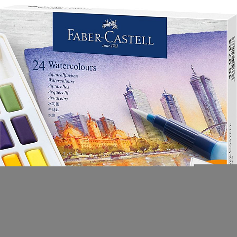 Faber-Castell 169724 Farbe auf Wasserbasis Multi Palette 24 Stück(e)