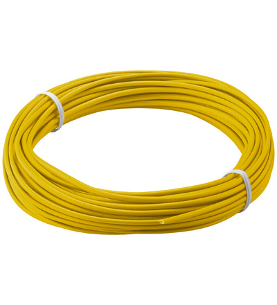 Goobay 55041 Elektrisches Kabel 10 m Gelb