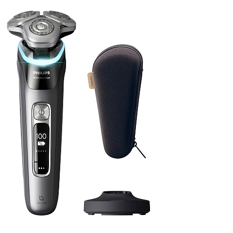 Philips i9000 Prestige XP9202/10 Elektrischer Nass- und Trockenrasierer mit SkinIQ